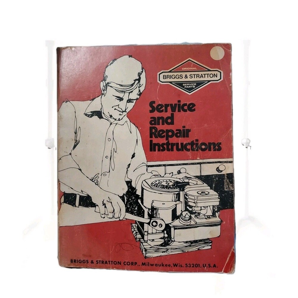 Original Briggs & Stratton Service Part No. 270962 Service & Repair Instructions
